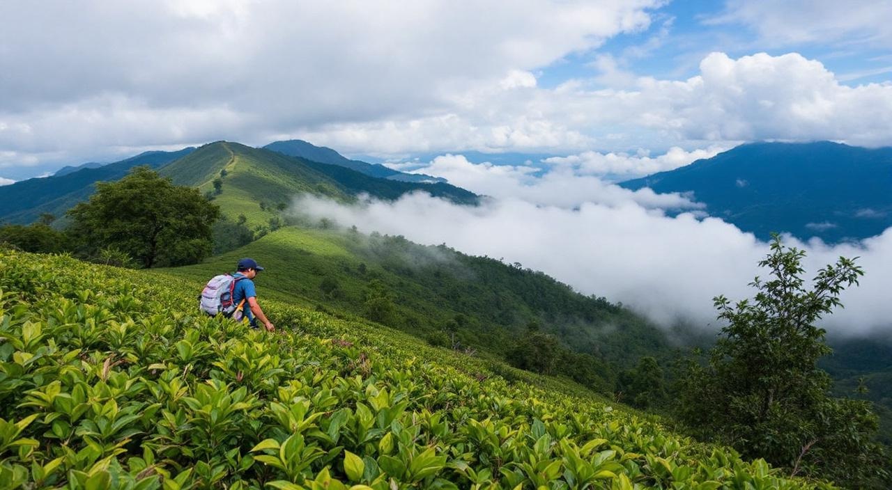 Walking from Lipton's Seat: a day on the Pekoe Trail