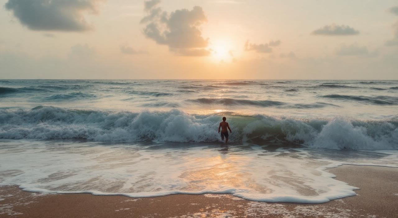 The new normal in Mirissa: surf without crowds