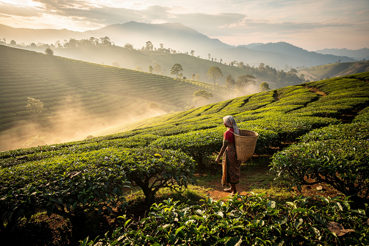 Tea plantations