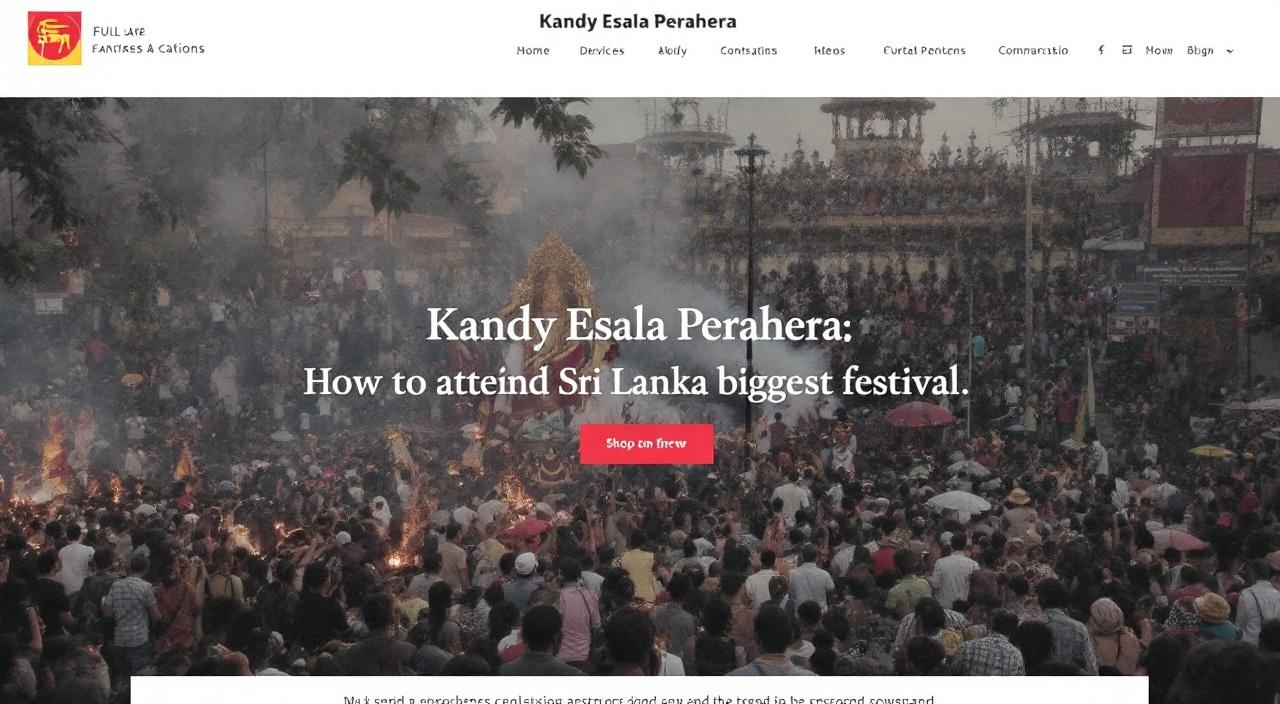 Kandy Esala Perahera: how to attend Sri Lanka's biggest festival