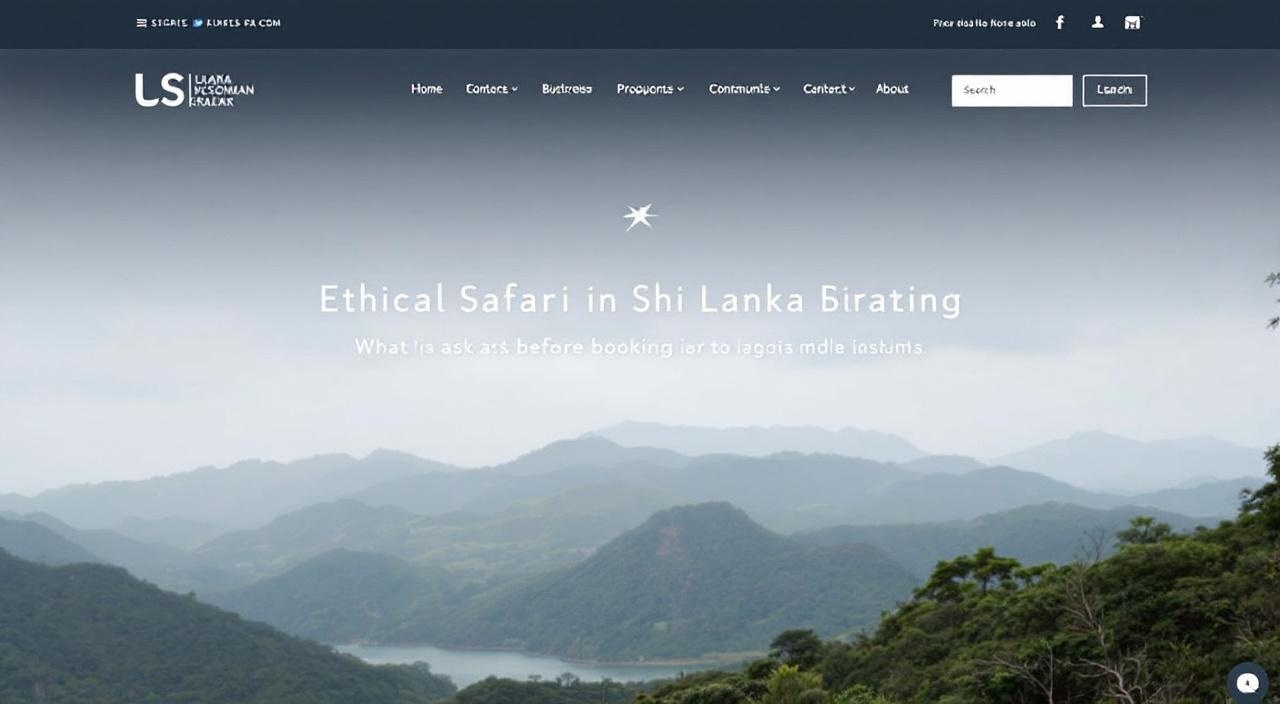Ethical safari in Sri Lanka: what to ask before booking