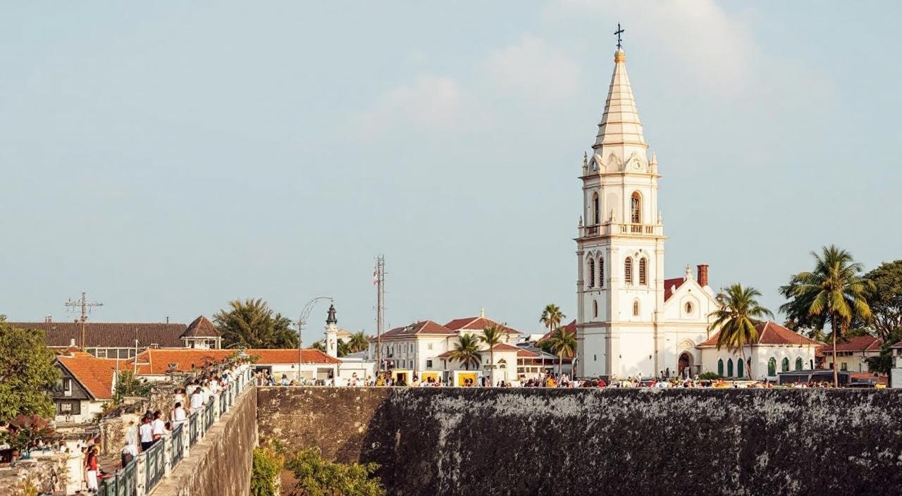 Galle Fort self-guided walking tour: ramparts, churches, and bastions