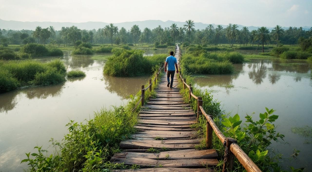 Kaudulla National Park: when Minneriya is flooded