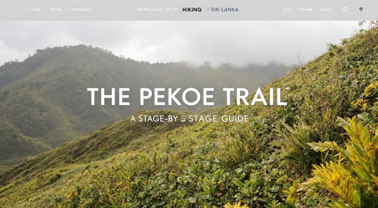 The Pekoe Trail: stage-by-stage hiking guide