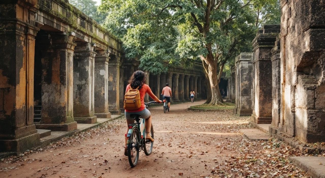 Polonnaruwa Ancient City: how to visit by bicycle