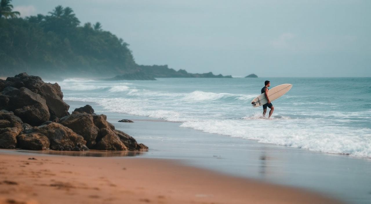 Where to learn to surf in Sri Lanka