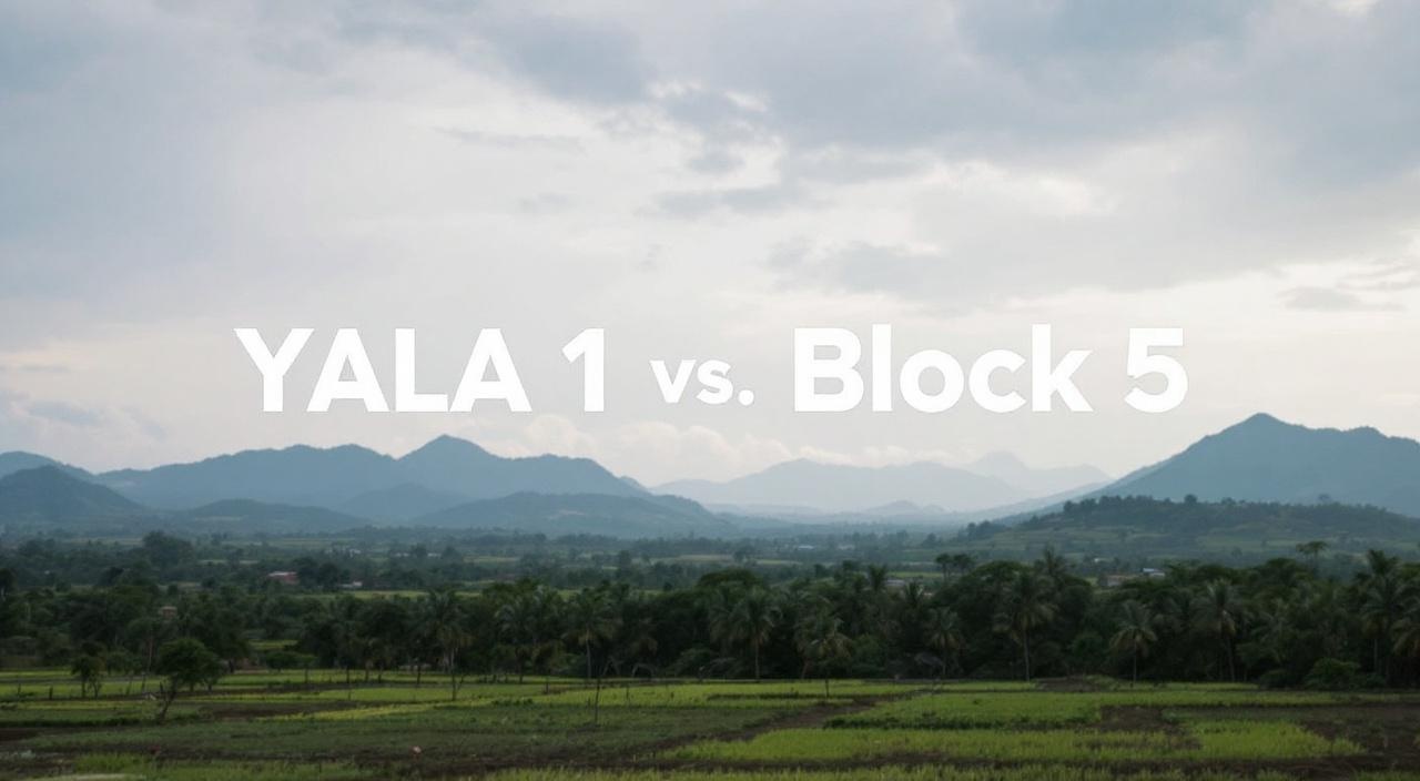 Yala Block 1 vs Block 5: in-depth comparison